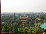 Blick auf Peking