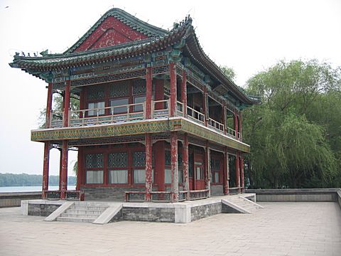Peking - Sommerpalast - West Causeway