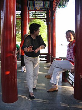 Peking - Bei Hai Park - Musiker