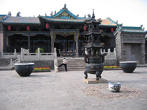 Pingyao - Stadtgott Tempel