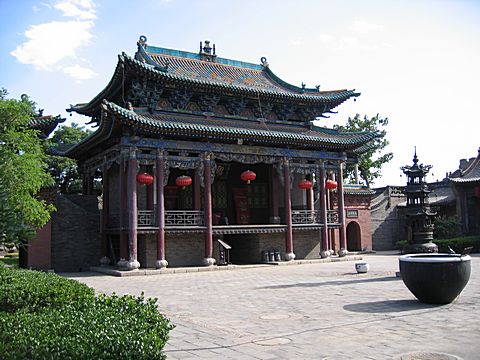 Pingyao - Stadtgott Tempel