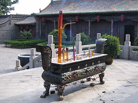 Pingyao - Stadtgott Tempel