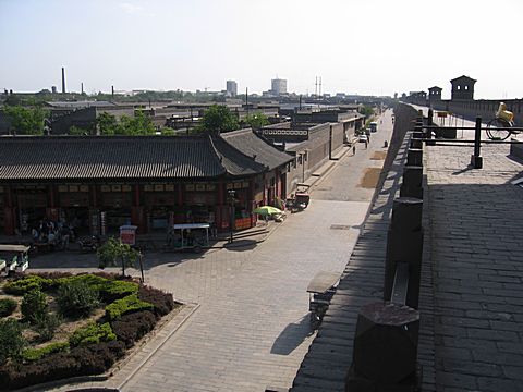 Pingyao - Stadtmauer