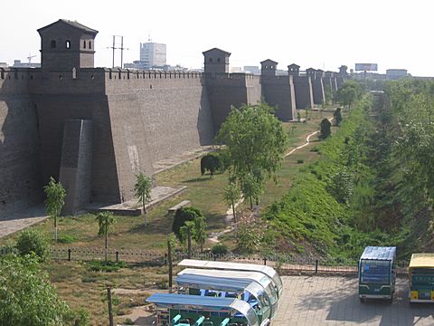 Pingyao - Stadtmauer