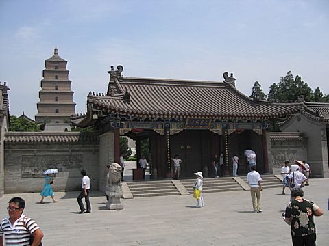 Big Wild Goose Pagoda - Da Cien Temple