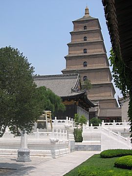 Big Wild Goose Pagoda - Da Cien Temple