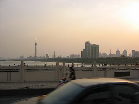 Luoyang - Sonnenuntergang