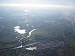 Anflug auf Amsterdam