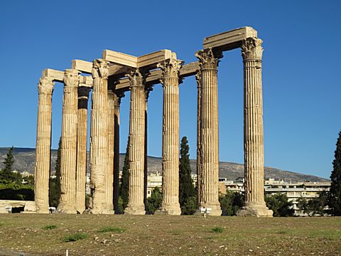 Olympic Zeus Tempel